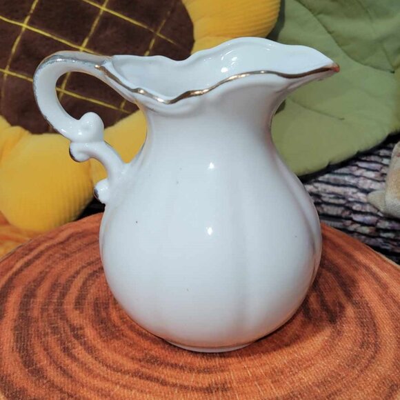 Vintage Japan Porcelain Small Basin & Pitcher with Birds Home Decor - Picture 5 of 8